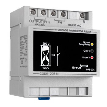 محافظ-ولتاژ-20-آمپر-شیوا-امواج-مدل-PRB-20A0